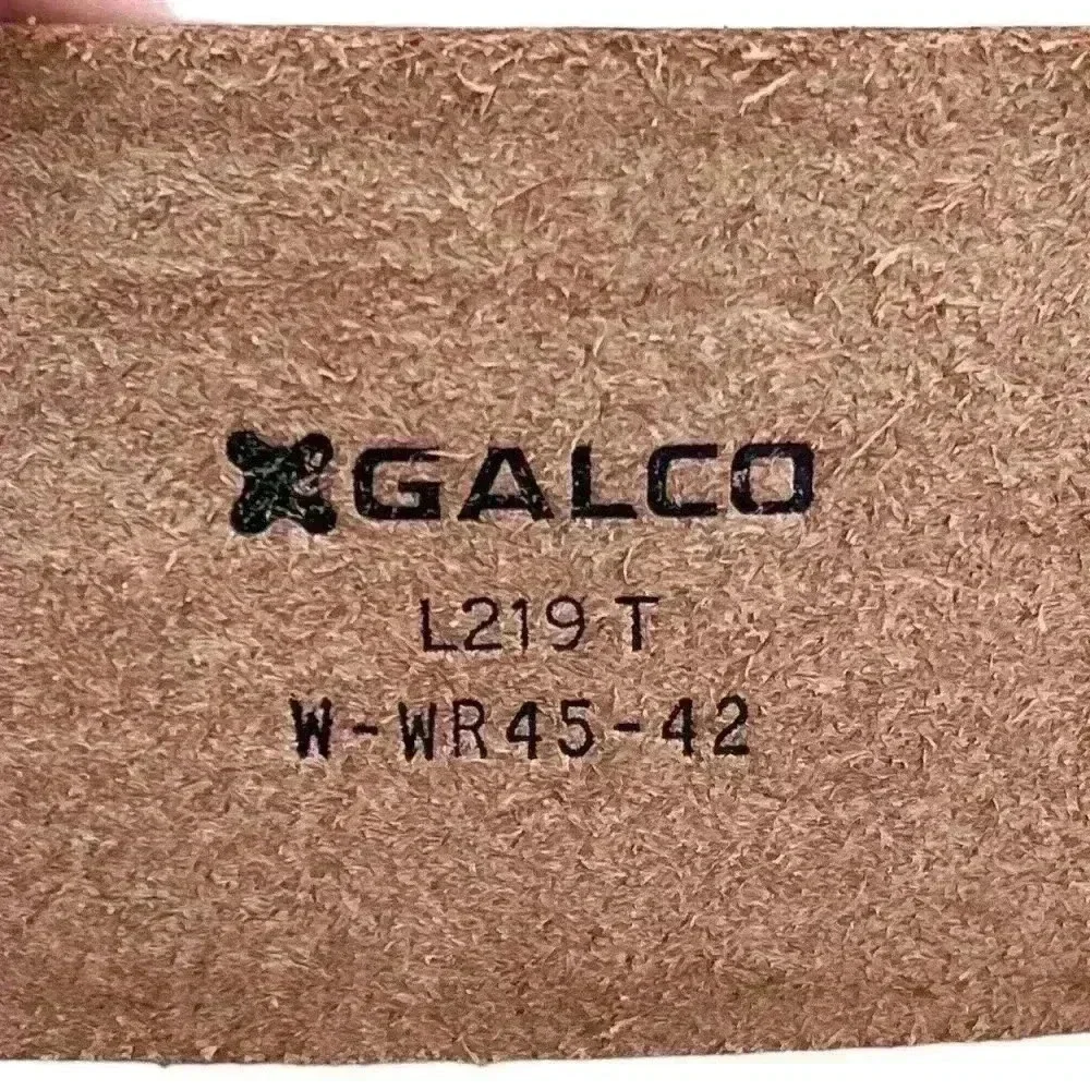 NWT Galco Holsters Tan Wrangler Cartridge Belt .44/.45 2.5” Size 42”